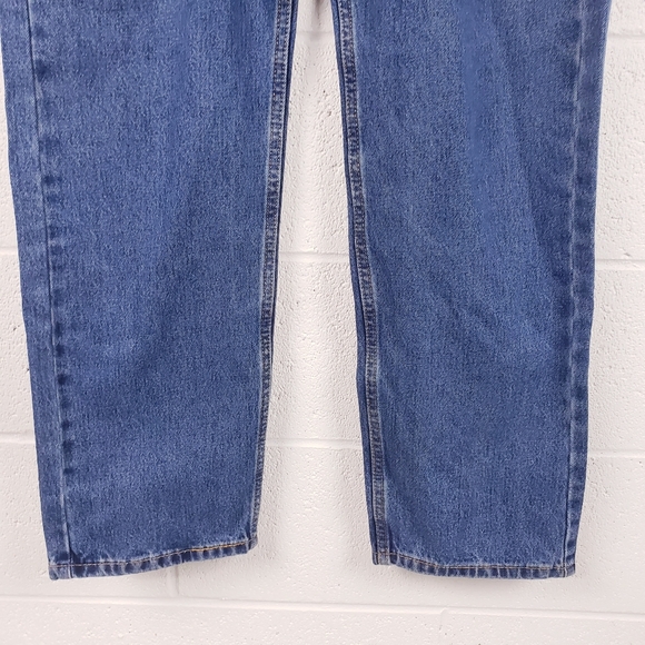 Levi's 505 Regular Stretch Jeans Straight Leg Light Wash Men's 36 x 32 - Picture 6 of 9